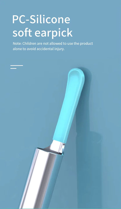 AurisioLab™ – Nettoyeur d’Oreilles Intelligent avec Caméra HD